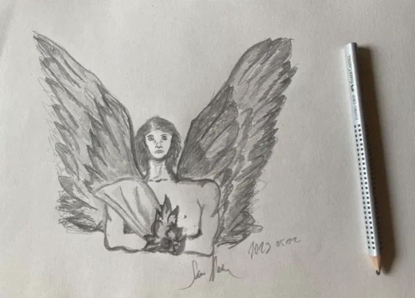 Angel with flame 05.23.