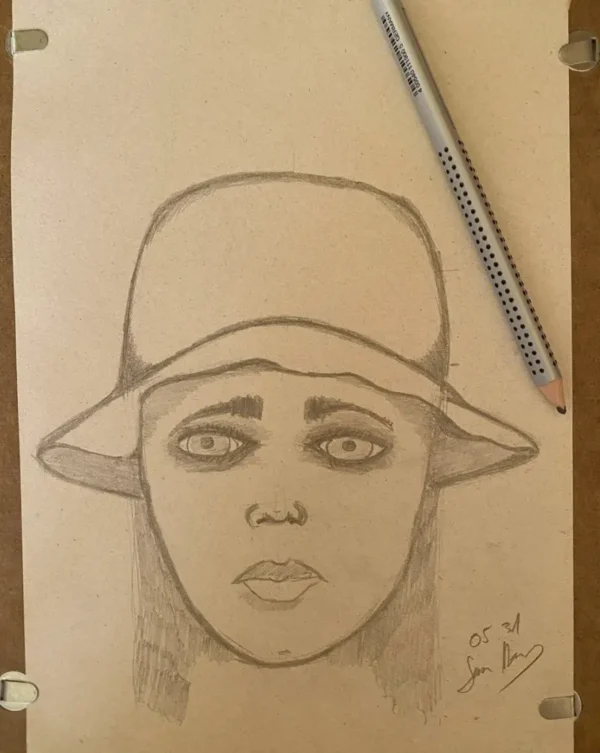 Girl with hat 05.31.