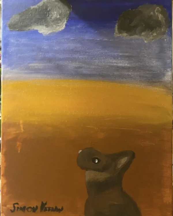 Gold seeking rabbit