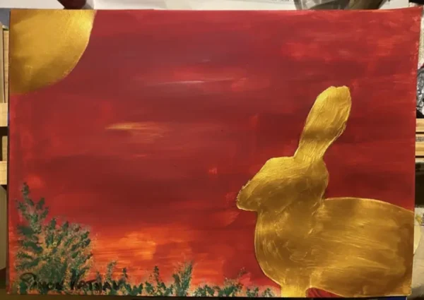 Golden rabbit and the wonder plant